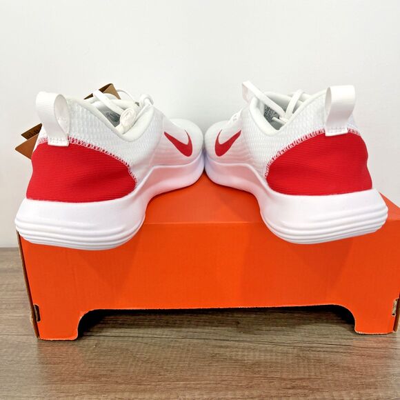 Size 11.5 – Nike Flex Experience Run 12 White/University Red DV0740-102 - Picture 6 of 10